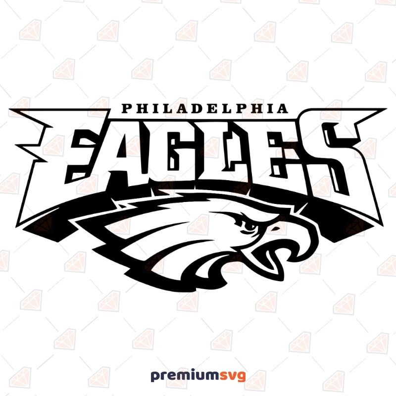 Philadelphia Eagles Logo SVG, Eagles Logo Instant Download USA SVG Svg