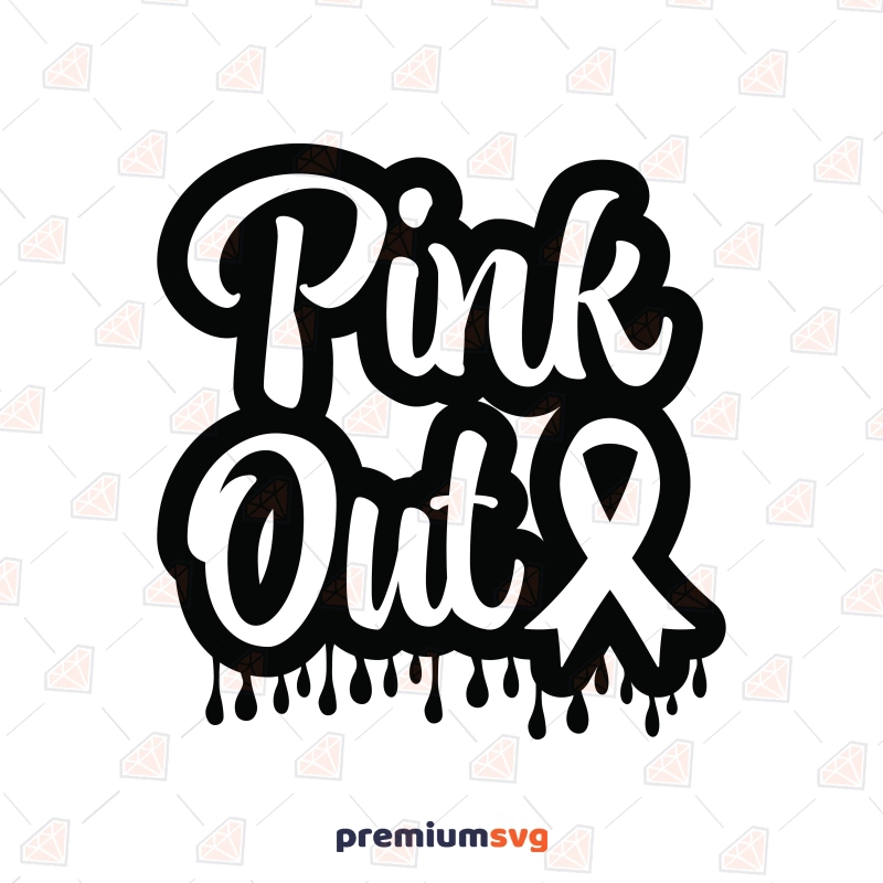 Pink Out SVG, Breast Cancer SVG Cancer Day SVG Svg