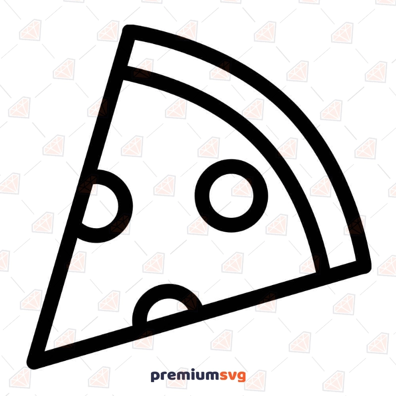 Pizza Slice SVG Cut and Vector Files Snack Svg