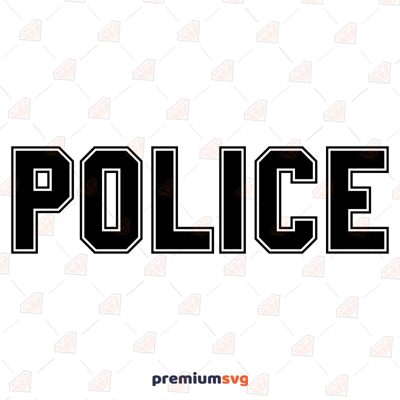 Police Logo SVG Police SVG Svg