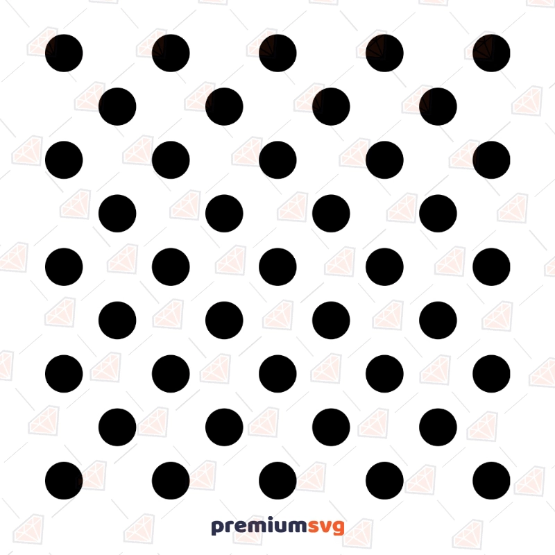 Polka Dot Pattern SVG, Dot Pattern Vector Files Background Patterns Svg