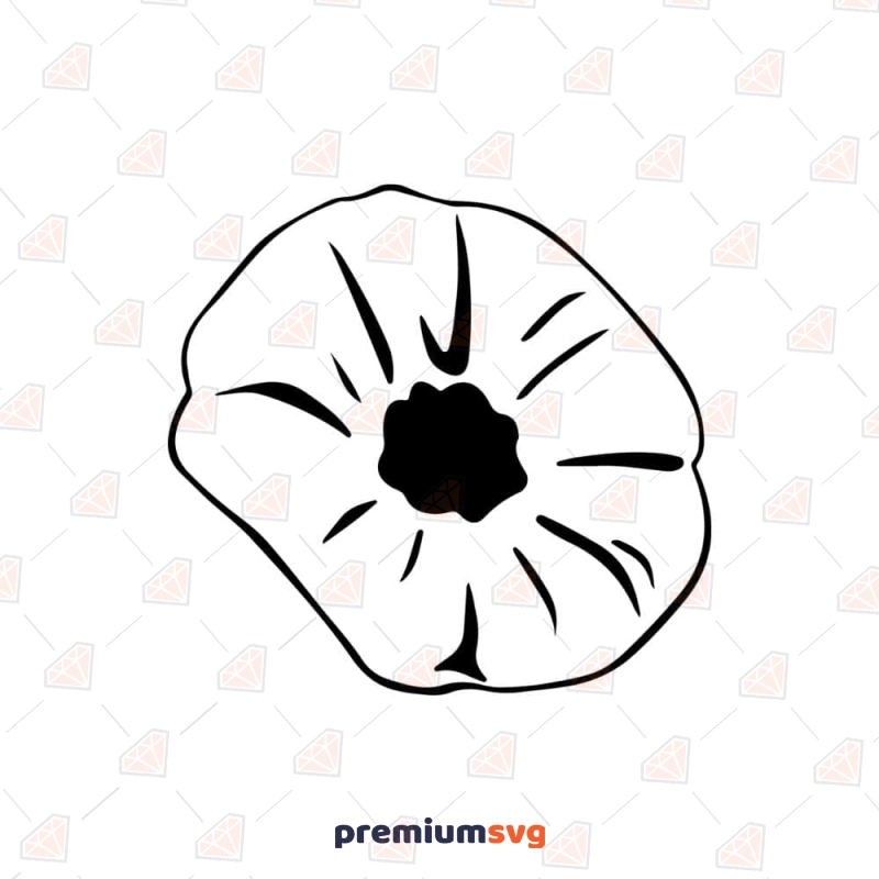 Poppy Flower SVG, Remembrance Day Flower SVG Svg