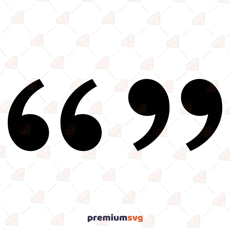 Quotes Symbol SVG Icon SVG Svg