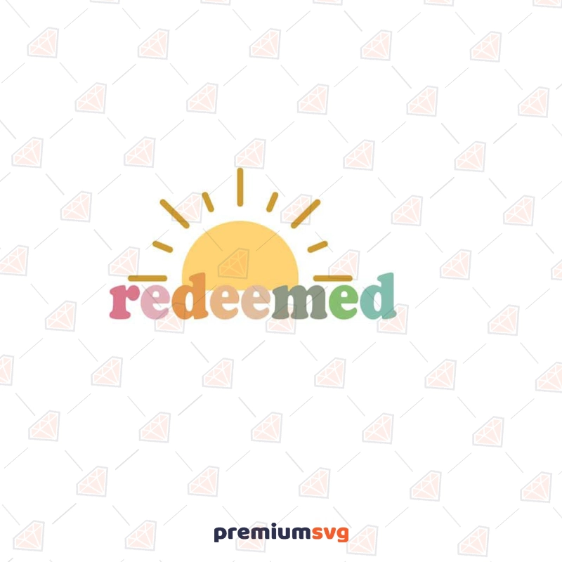 Redeemed SVG, Christian SVG Cut File Christian SVG Svg