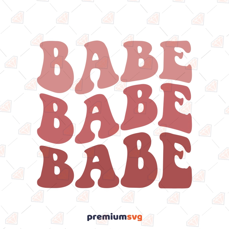 Retro Babe SVG, Bride Babe SVG Wedding SVG Svg