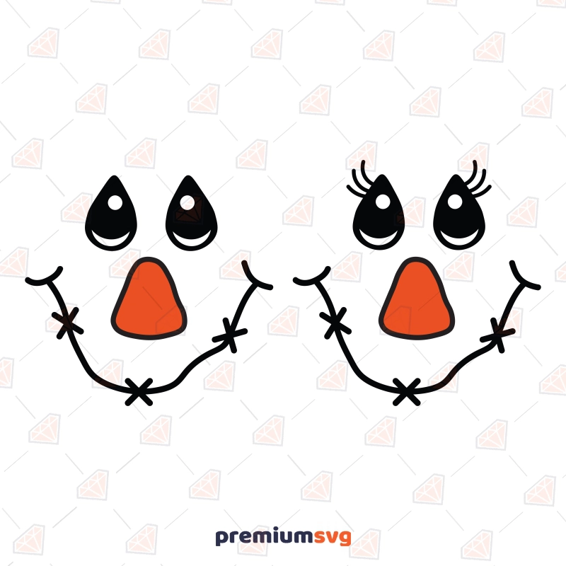 Scarecrow Face SVG, Fall & Thanksgiving Cricut File for DIY Crafts Pumpkin SVG