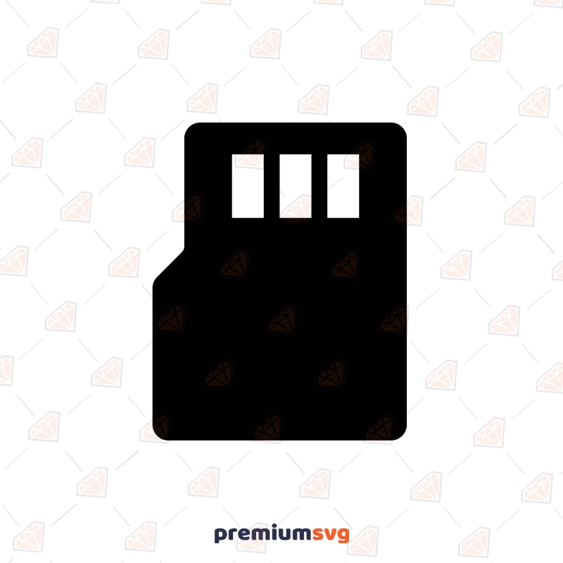 SD Card SVG Icon Icon SVG Svg