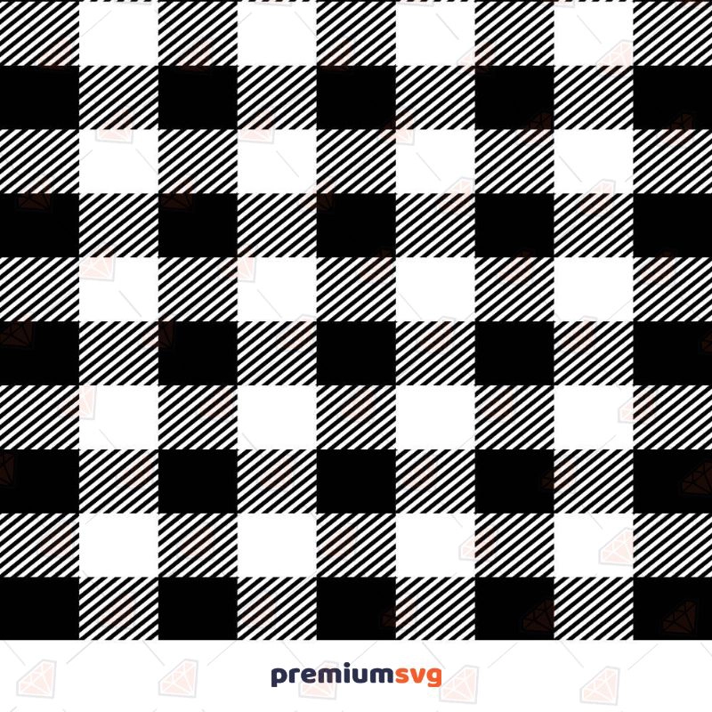 Seamless Plaid Pattern SVG Vector Background Svg