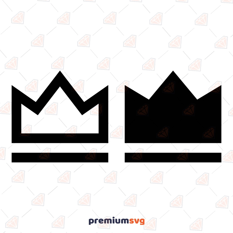 Simple Crown SVG & PNG Icon Icon SVG Svg