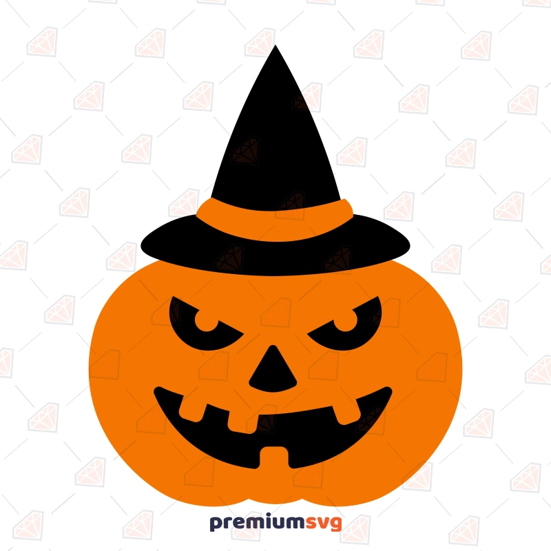 Spooky Pumpkin SVG Vector File, Halloween Pumpkin SVG Pumpkin SVG Svg