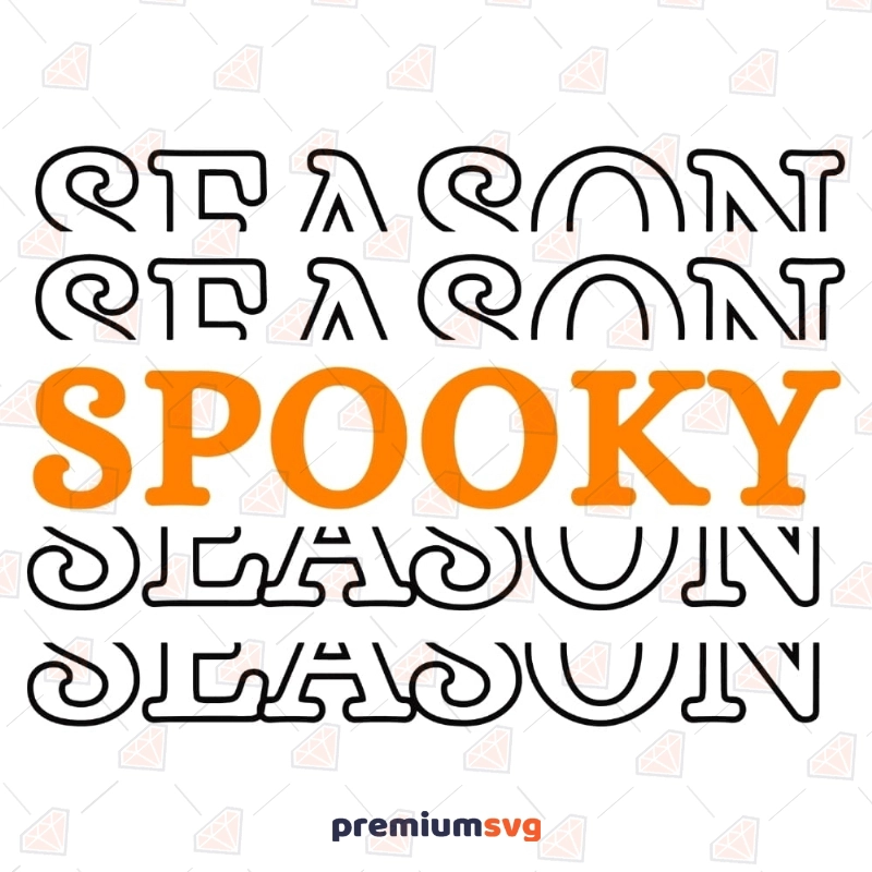 Spooky Season SVG Cut File, Halloween Shirt SVG Halloween SVG Svg