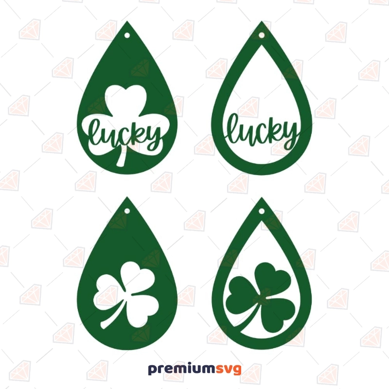 Leaf Earring SVG file - SVG Designs | SVGDesigns.com