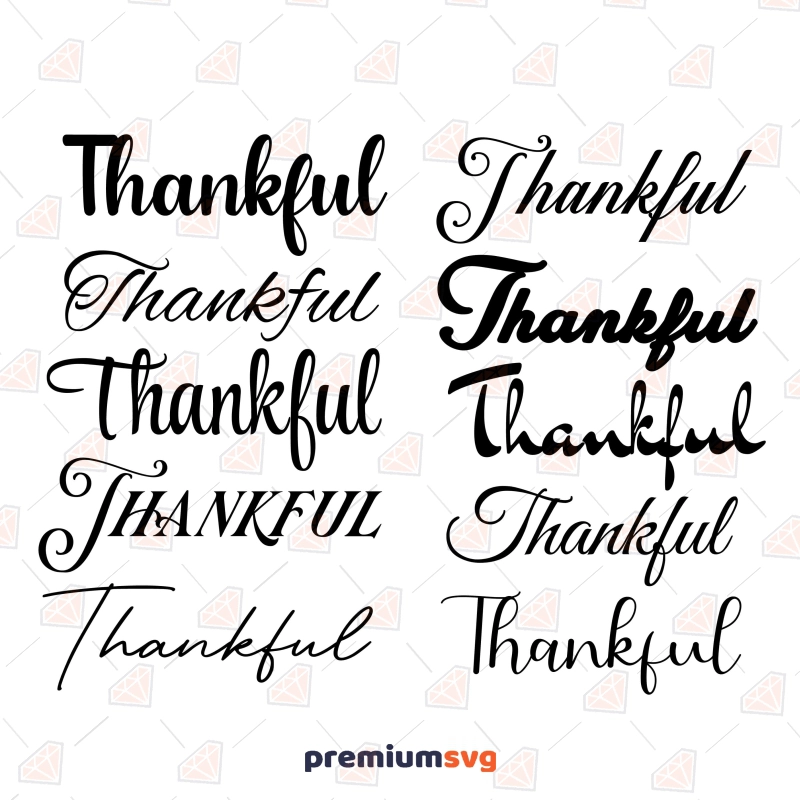 Thankful SVG Bundle, Thankful Vector Bundle Christian SVG Svg