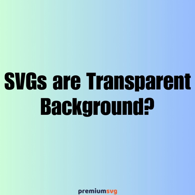SVG Transparent Background