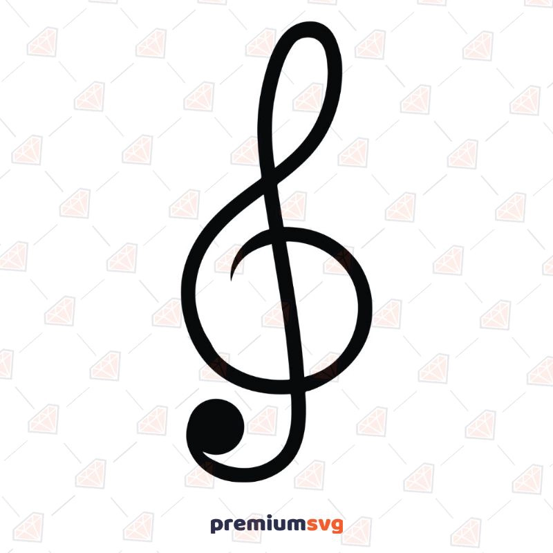 Treble Clef Svg Music SVG Svg