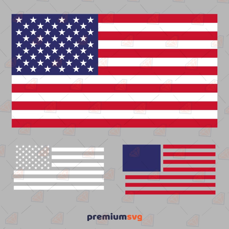 United States of America Flag SVG, USA Flag SVG Instant Download USA SVG Svg