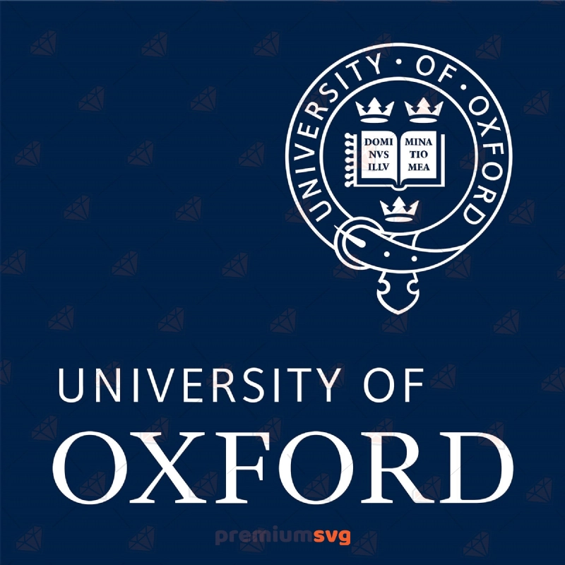 University Of Oxford Logo SVG, Instant Download College Or University Svg