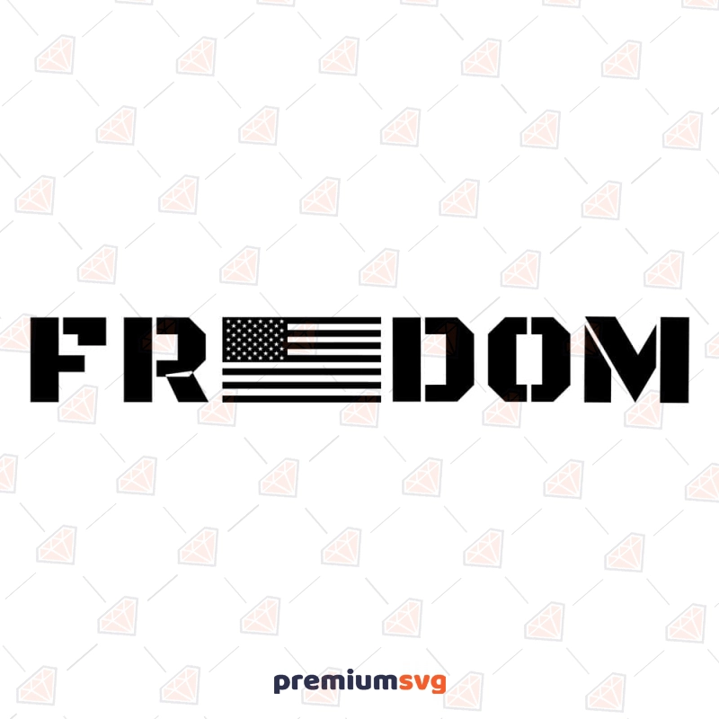 Freedom USA Flag SVG,  Freedom SVG Cut File USA SVG Svg