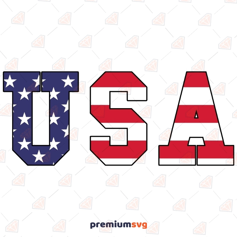 USA SVG, 4th Of July SVG Vector Files 4th Of July SVG Svg