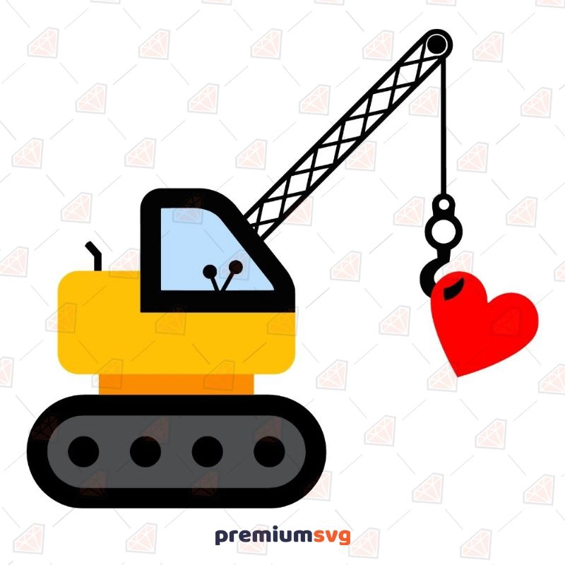 Valentine's Day Crane SVG, Smooth Operator SVG Valentine's Day SVG Svg