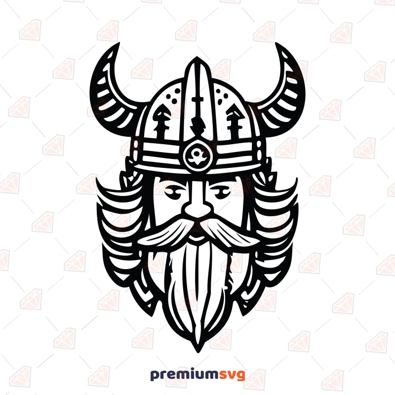 Viking Outline SVG Drawings Svg
