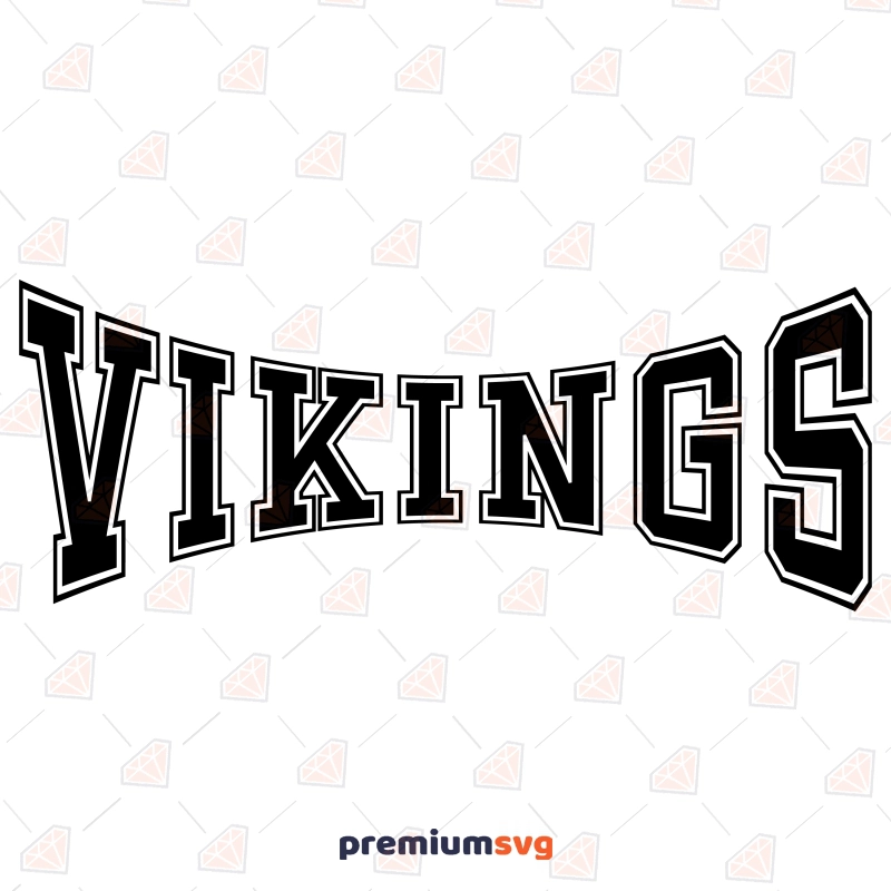 Vikings SVG, Vikings Football SVG Football SVG Svg