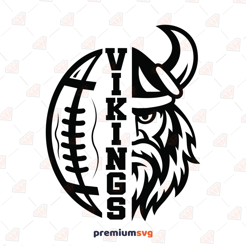 Vikings SVG PNG, Minnesota Vikings Design Football SVG Svg