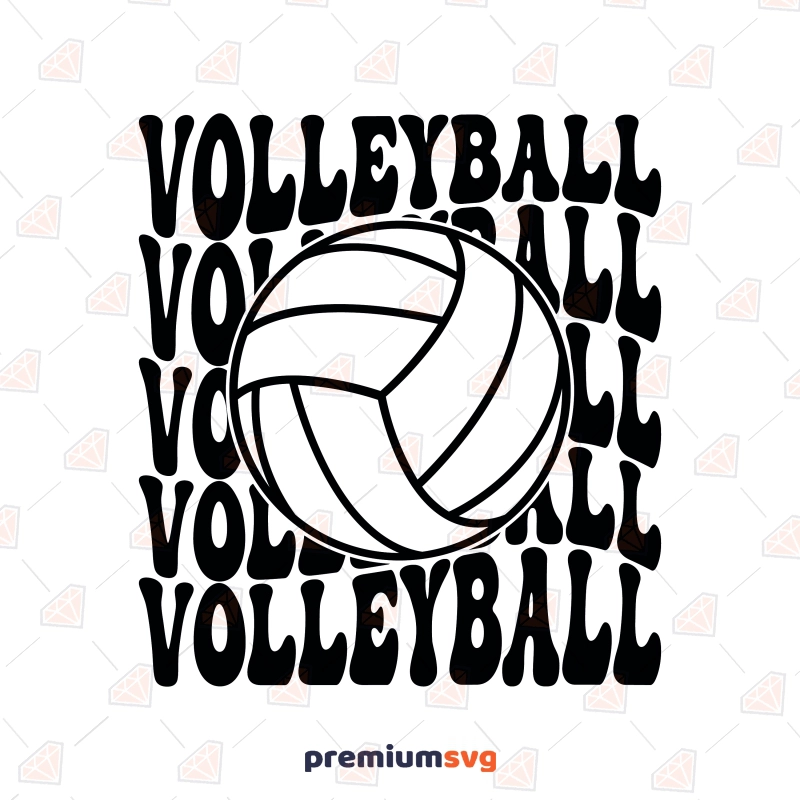 Volleyball SVG, Volleyball Clipart Graphics SVG Vector Files Volleyball SVG Svg