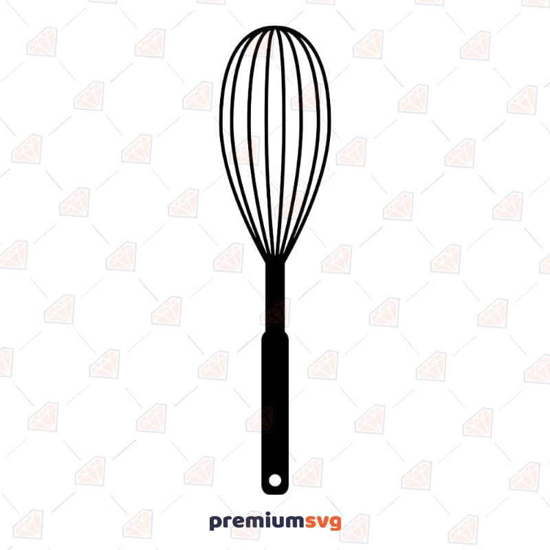 Whisk Clipart & Svg Cut File Kitchen Utensils Svg