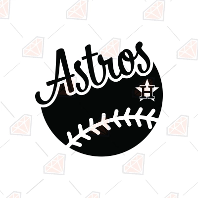 Astros Houston SVG Files For Cricut, Baseball Astros SVG | PremiumSVG
