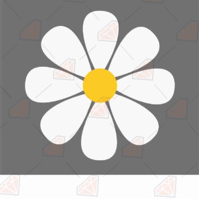 Daisy Flower Svg Cut File Basic