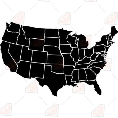 US Map SVG Vector US State Map SVG PremiumSVG Us Map.webp