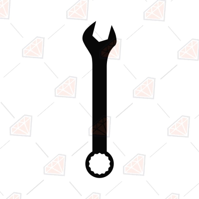 Wrench SVG vector, Cut and clipart file | PremiumSVG