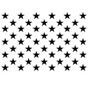 50 Stars SVG, American Flag Star SVG Flag SVG