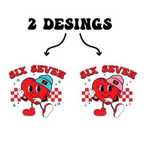 6 7 Meme SVG for Valentine's Day Svg