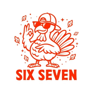 67 Turkey Thanksgiving SVG, Funny Meme Cut File