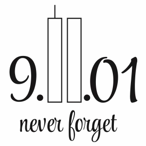 911 Twin Towers SVG Cut File USA SVG