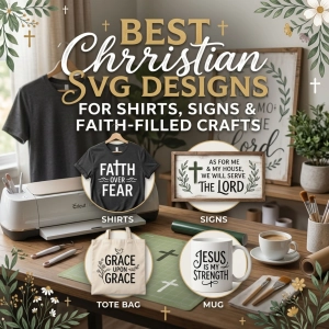The Best Christian SVG Designs for Shirts, Signs & Faith-Filled Crafts