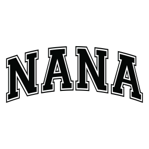 Nana SVG, Varsity Nana SVG, Grandma SVG Files Mother's Day SVG