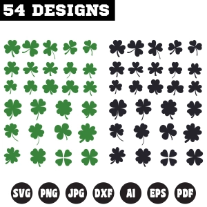 Shamrock SVG For Cricut, Shamrock SVG Bundle St Patrick's Day SVG