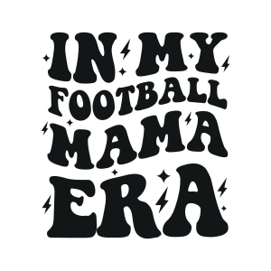 In My Football Mama Era SVG, Football Mom Era SVG Shirt Football SVG