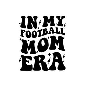 In My Football Mom Era SVG, Football Mom Shirts SVG Football SVG