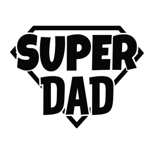 Super Dad SVG, Father's Day SVG Files Father's Day SVG