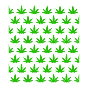Marijuana Leaf Pattern SVG, Cannabis Pattern SVG Flower SVG