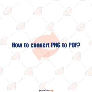 How to convert PNG to PDF?