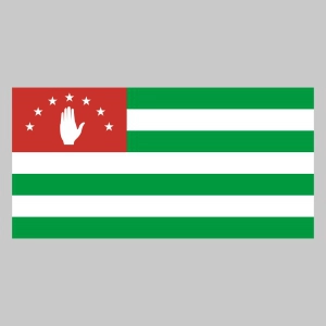 Abkhazia Flag SVG, Abkhazia Flag Vector, Instant Download Flag SVG