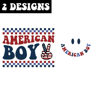 American Boy SVG, 4th Of July SVG for Kid's Shirts 4th Of July SVG