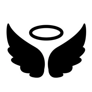 Angel Wings SVG, Angel Wings Vector Instant Download Drawings