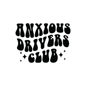 Anxious Drivers Club SVG, Car Decal SVG Car SVG
