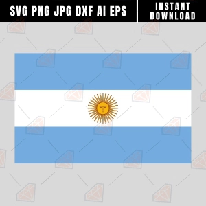 Argentina Flag SVG Svg